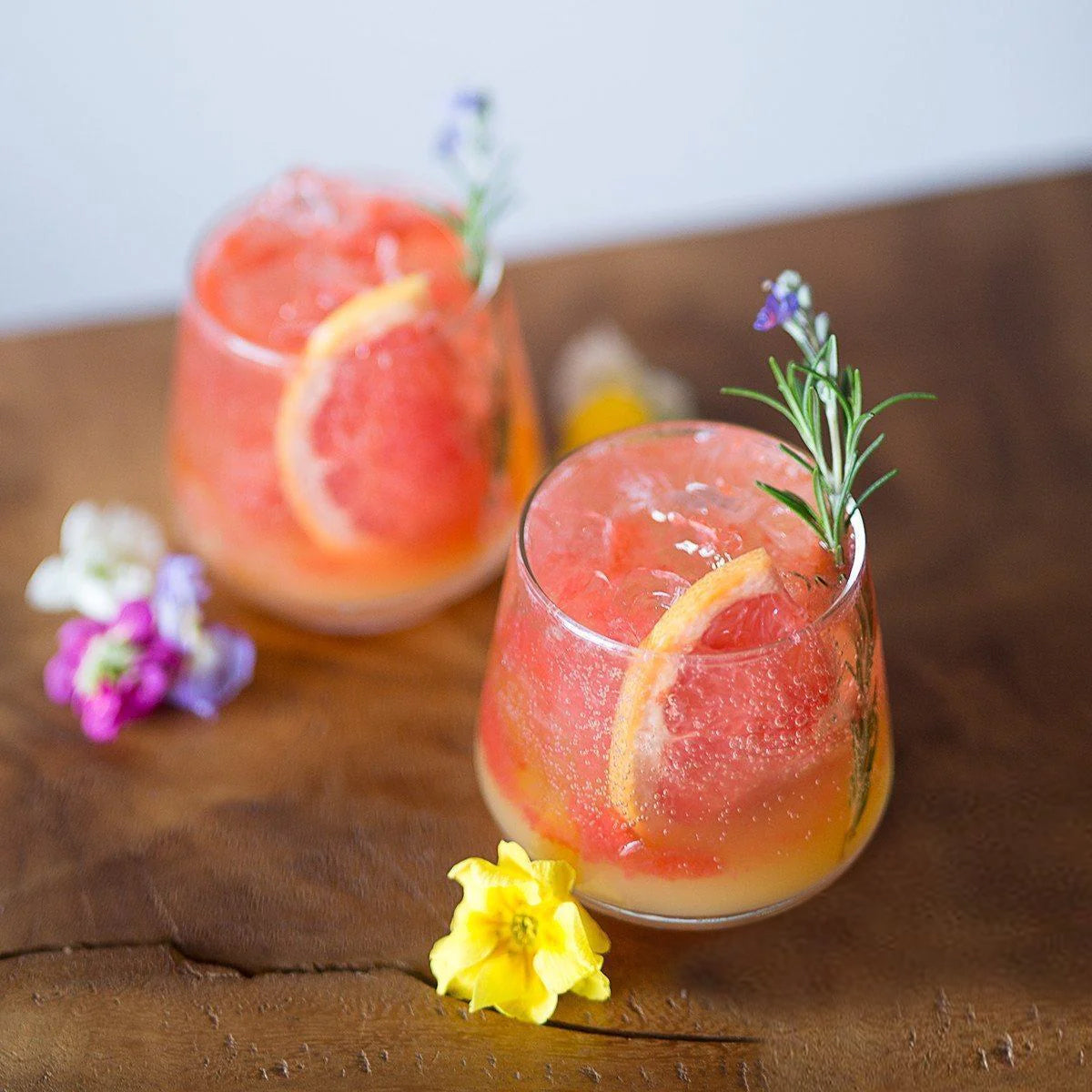 Pink Grapefruit & Champagne Cocktail Recipe SodaStream SodaStream