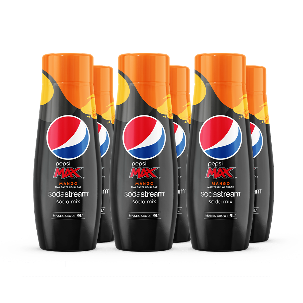 SodaStream Pepsi Max Mango Syrup Flavour 6 Pack SodaStream Australia