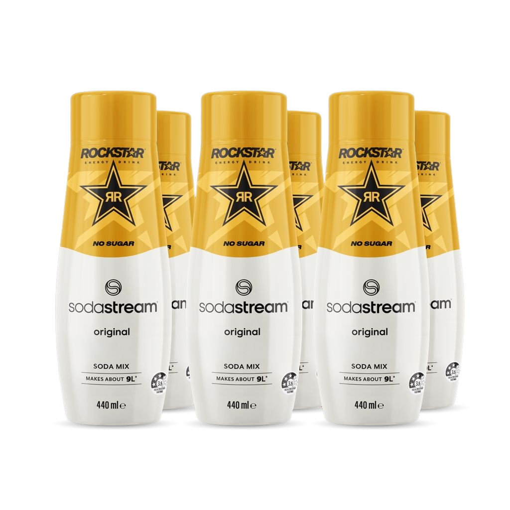 Rockstar Original Energy Drink No Sugar 6 Pack