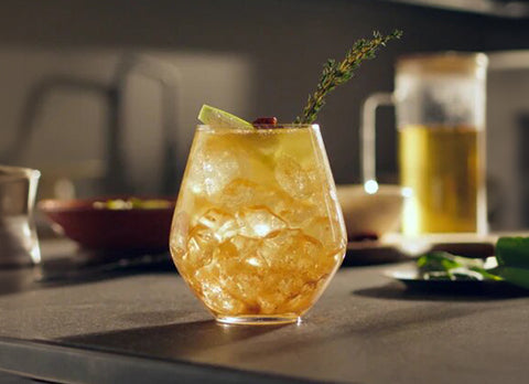 The Golden Hour Mocktail Drink Recipe