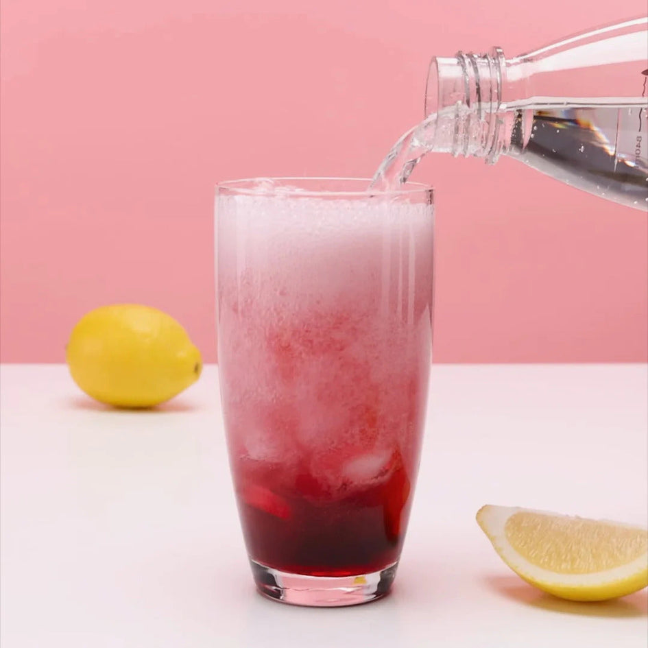 Hibiscus and Lemon Kombucha