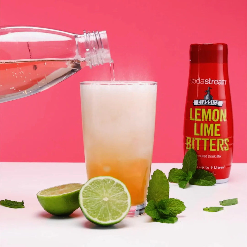 Lemon lime bitters cocktail
