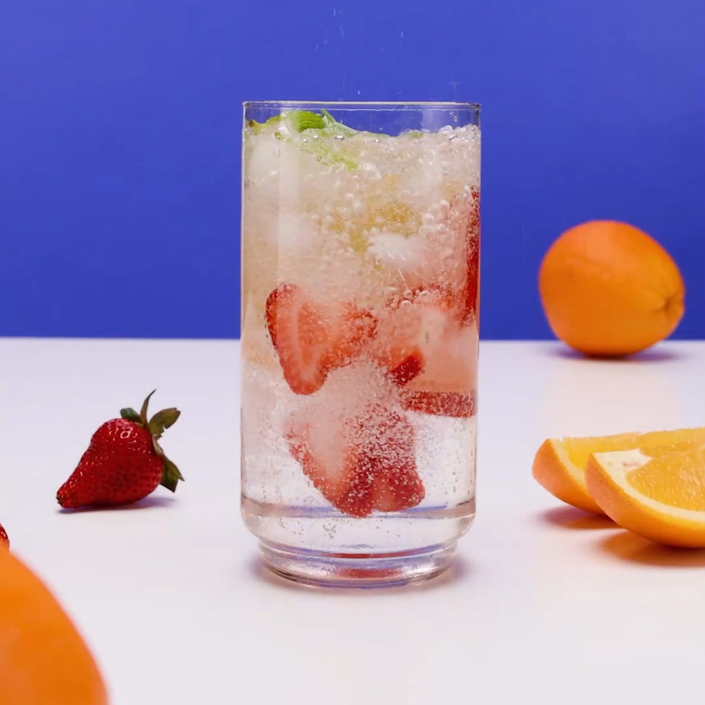 Orange, Strawberry & Mint Infusion Recipe – SodaStream Australia