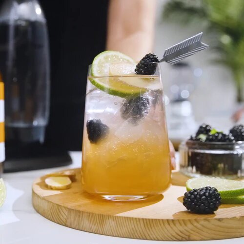 Blackberry Ginger Ale