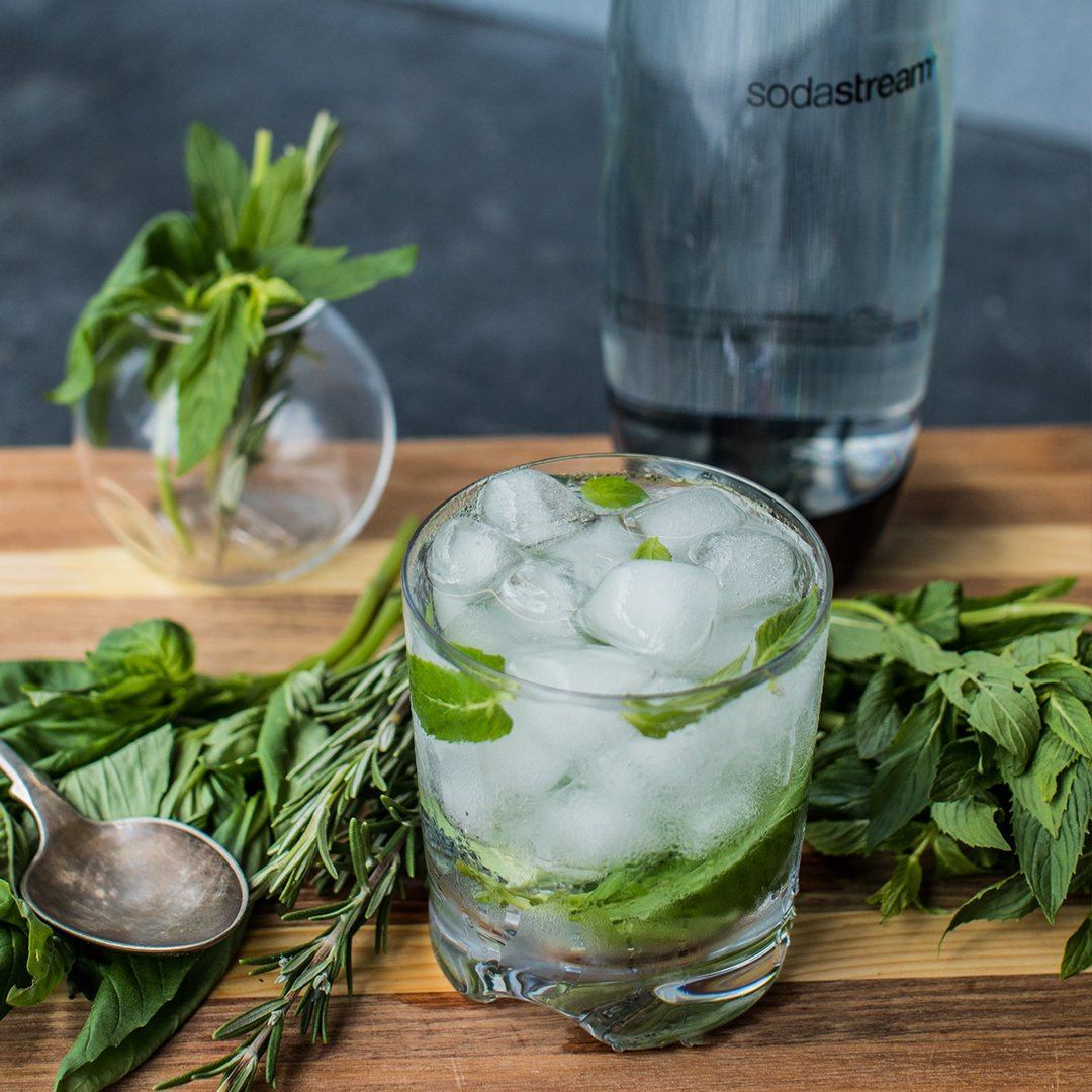 Herb Infused Sparkling Water Recipe