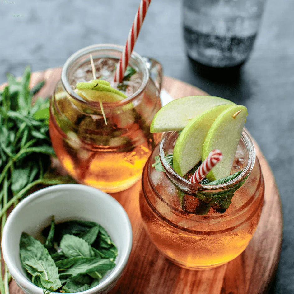 Kombucha Apple Fizz Cocktail