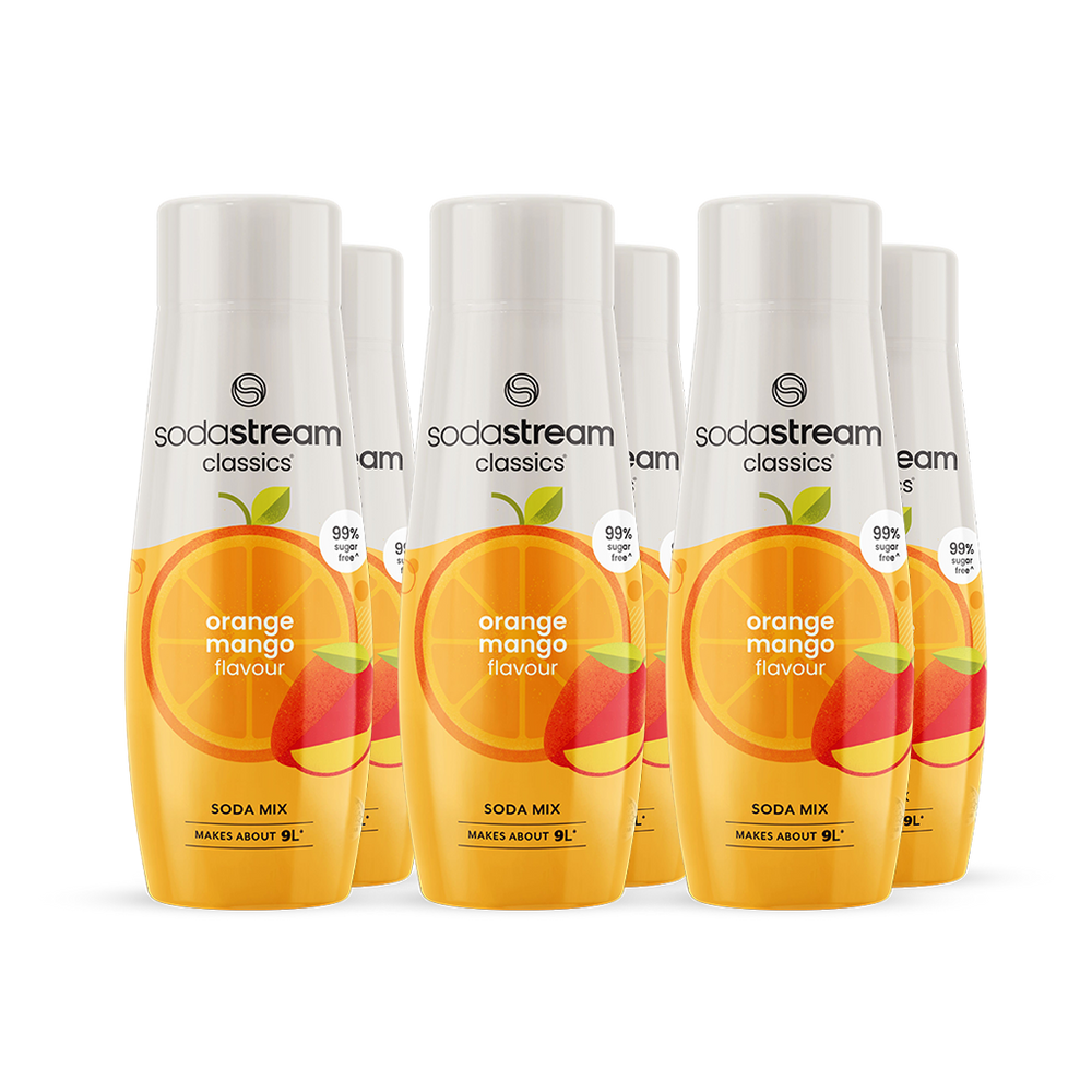 Classics Fruits Orange Mango 6 Pack Syrup