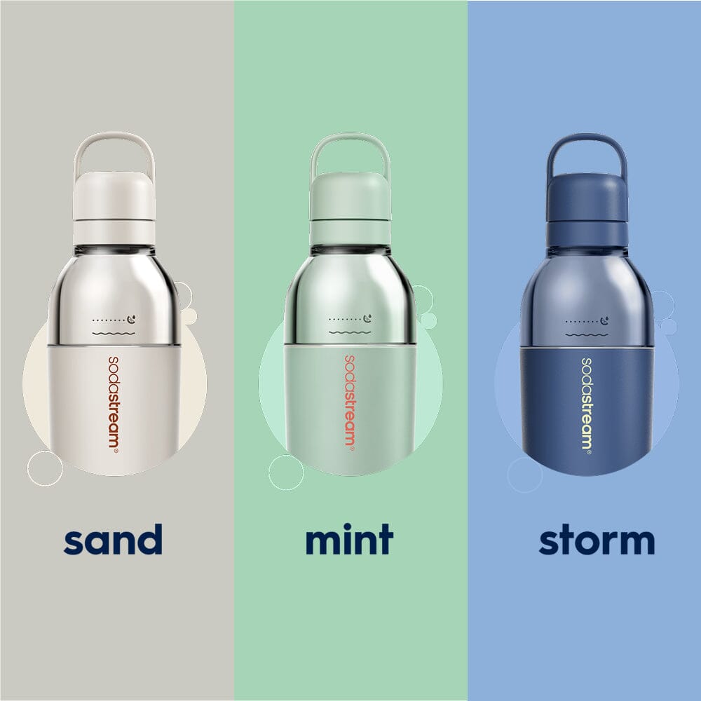 Sodastream Fizz & Go™ Easy Mix Sparkling Water Bottle Storm 710 ml