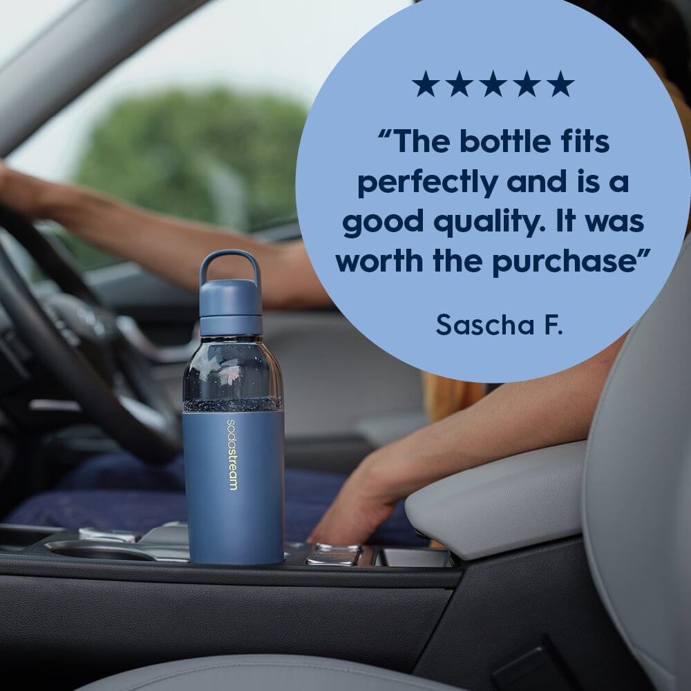 Sodastream Fizz & Go™ Easy Mix Sparkling Water Bottle Storm 710 ml