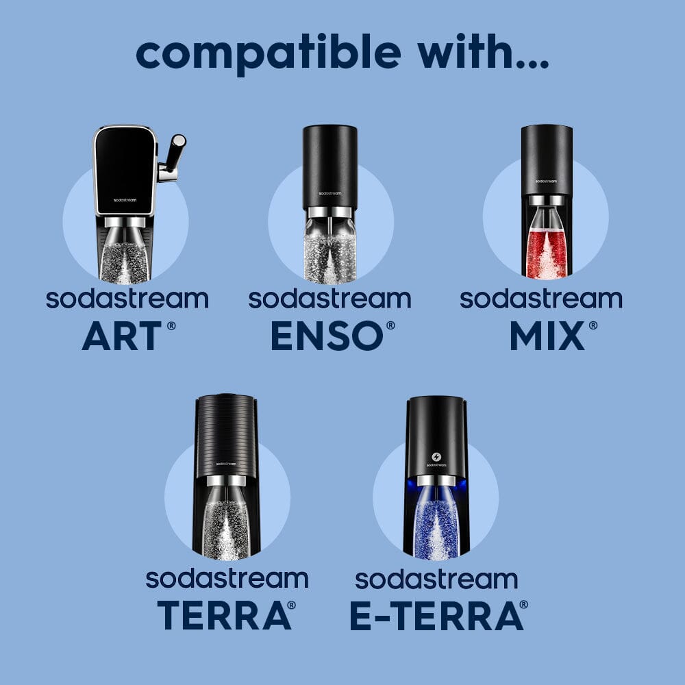 Sodastream Fizz & Go™ Easy Mix Sparkling Water Bottle Storm 710 ml