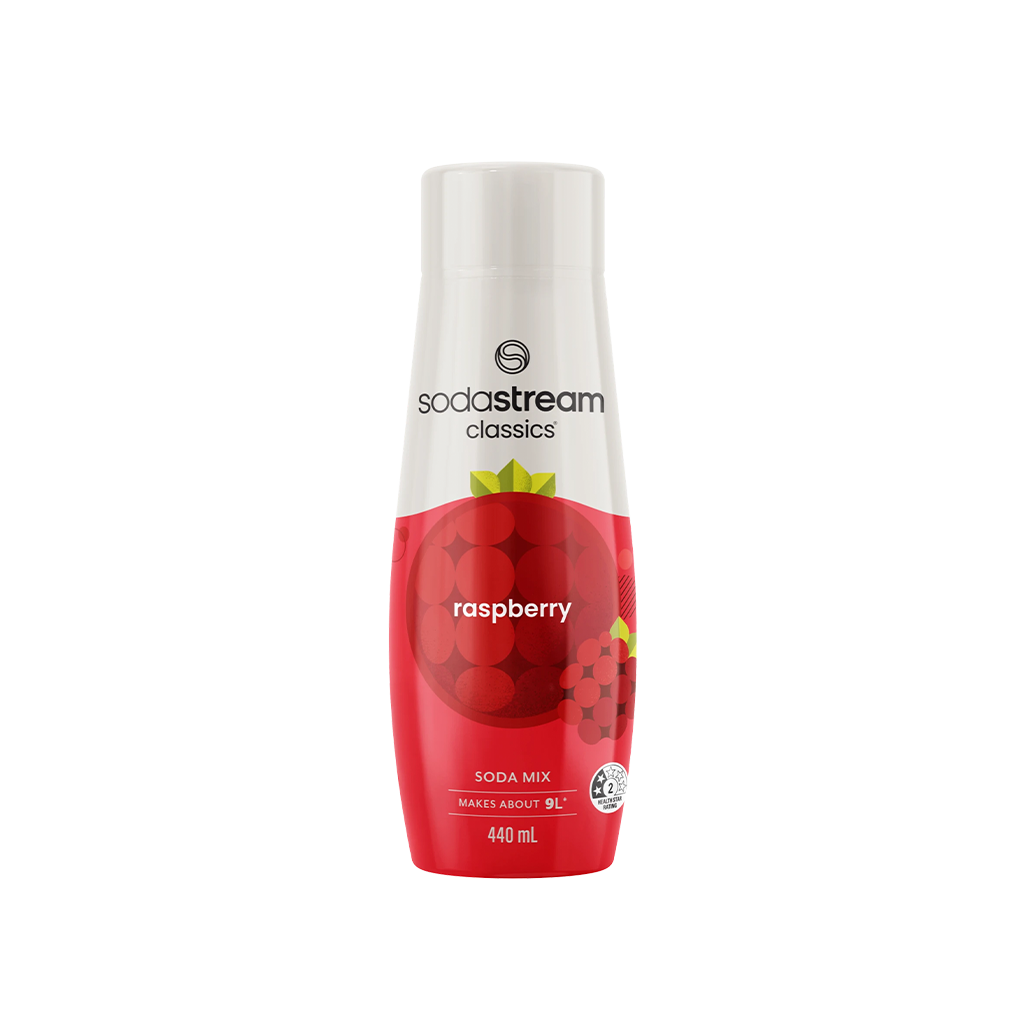 Classics Raspberry soda drink mix 440ml sodastream