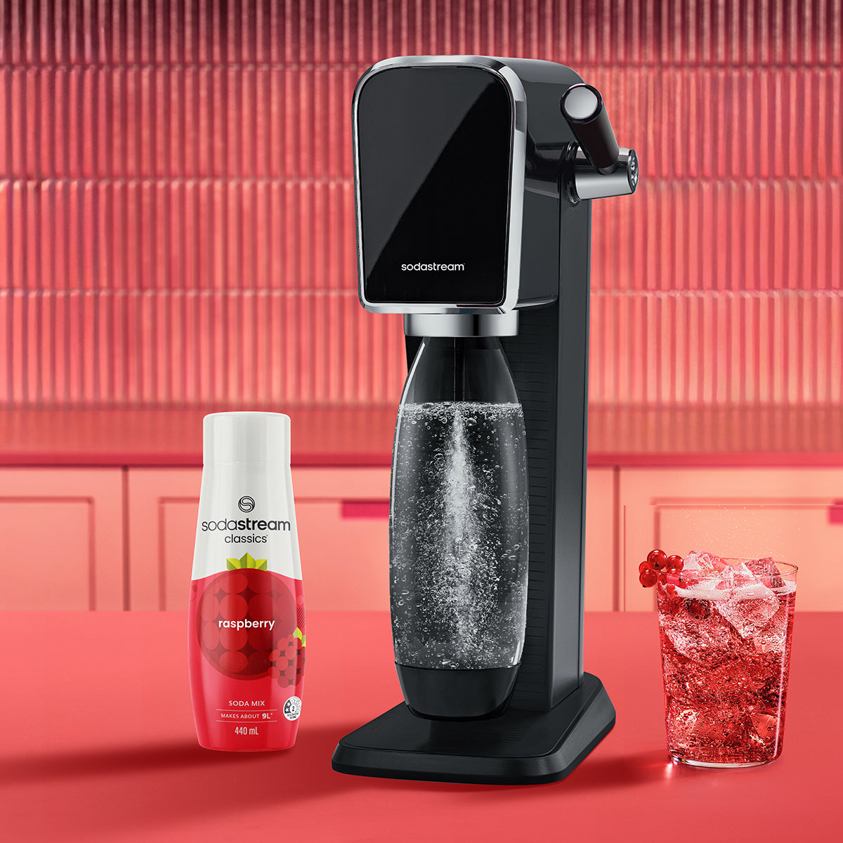Classics Raspberry soda drink mix 
