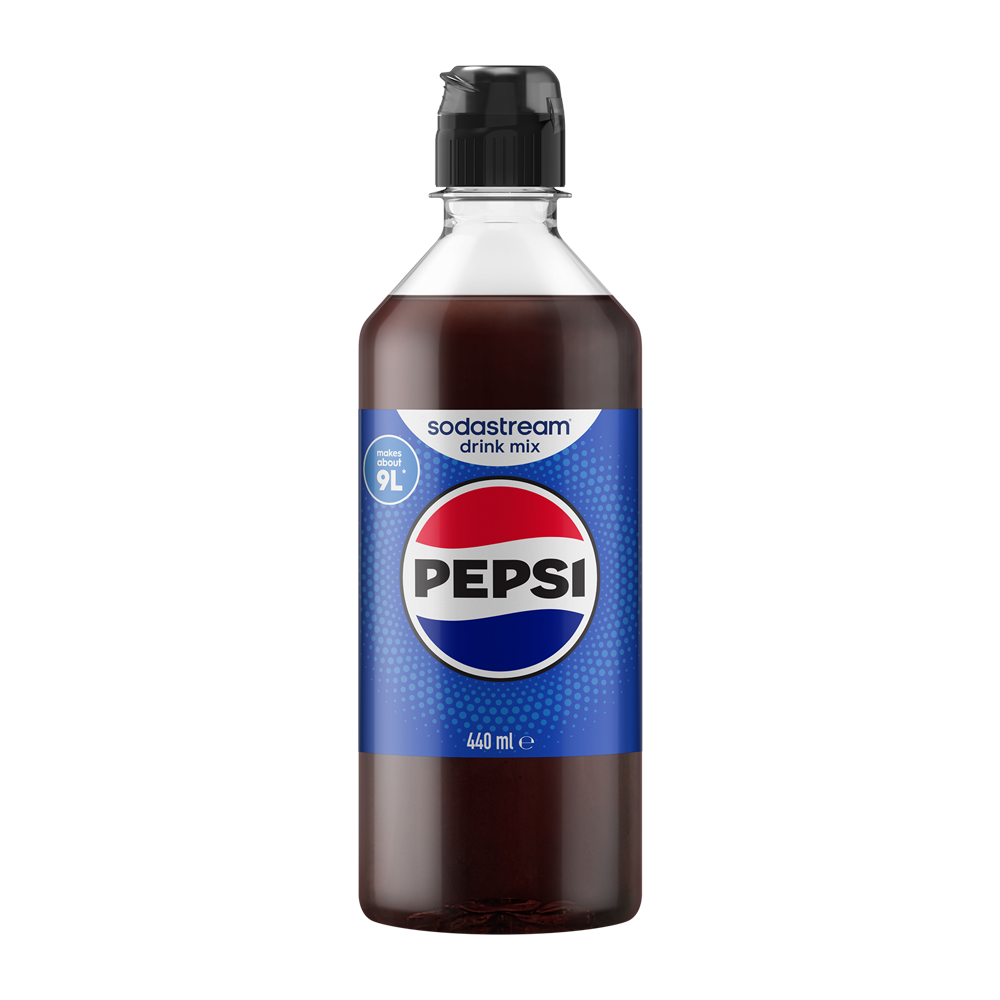Sodastream Pepsi Soda Drink Mix 440 mL | Make Your Perfect Pepsi | Makes About 24 Cans* – 1