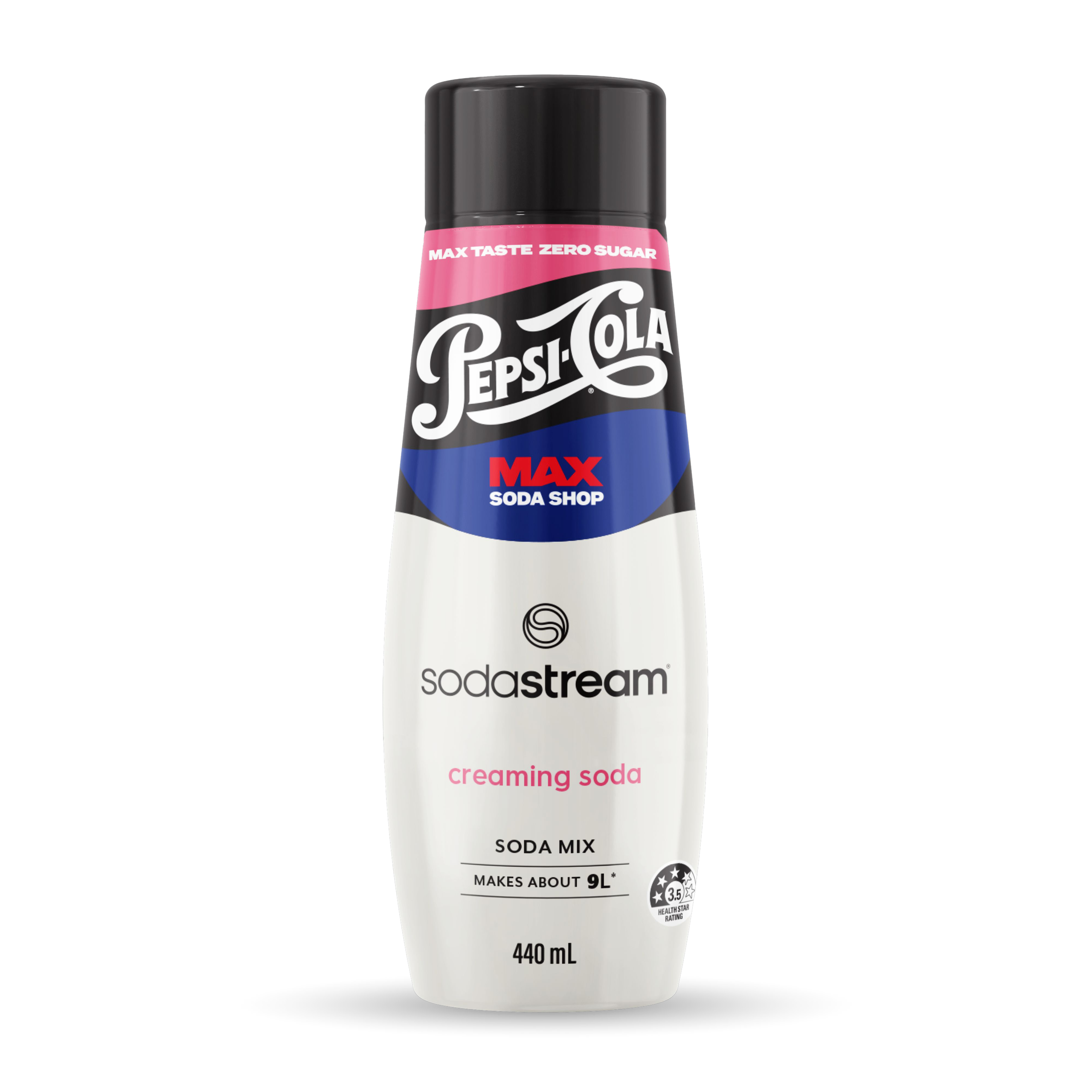 Pepsi Max Creaming Soda 440ml sodastream