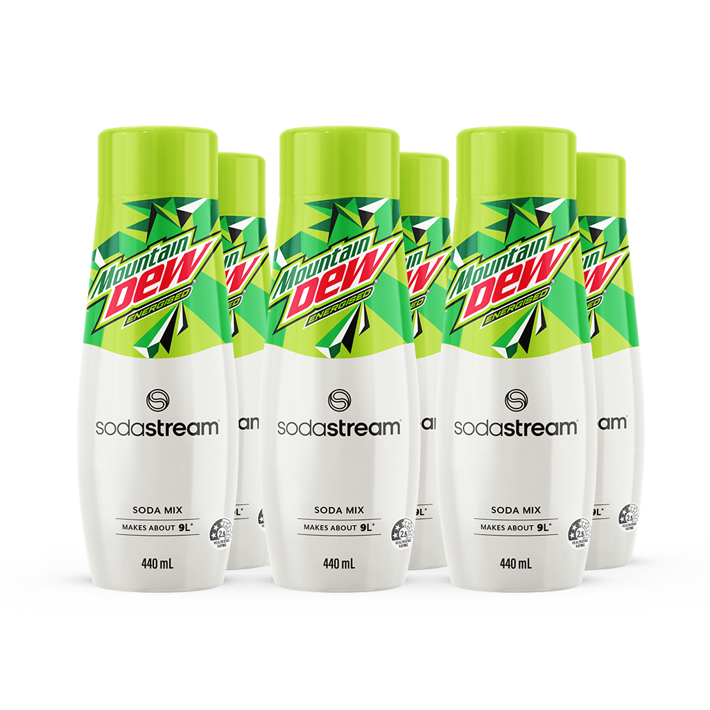 Mountain Dew 6 pack sodastream