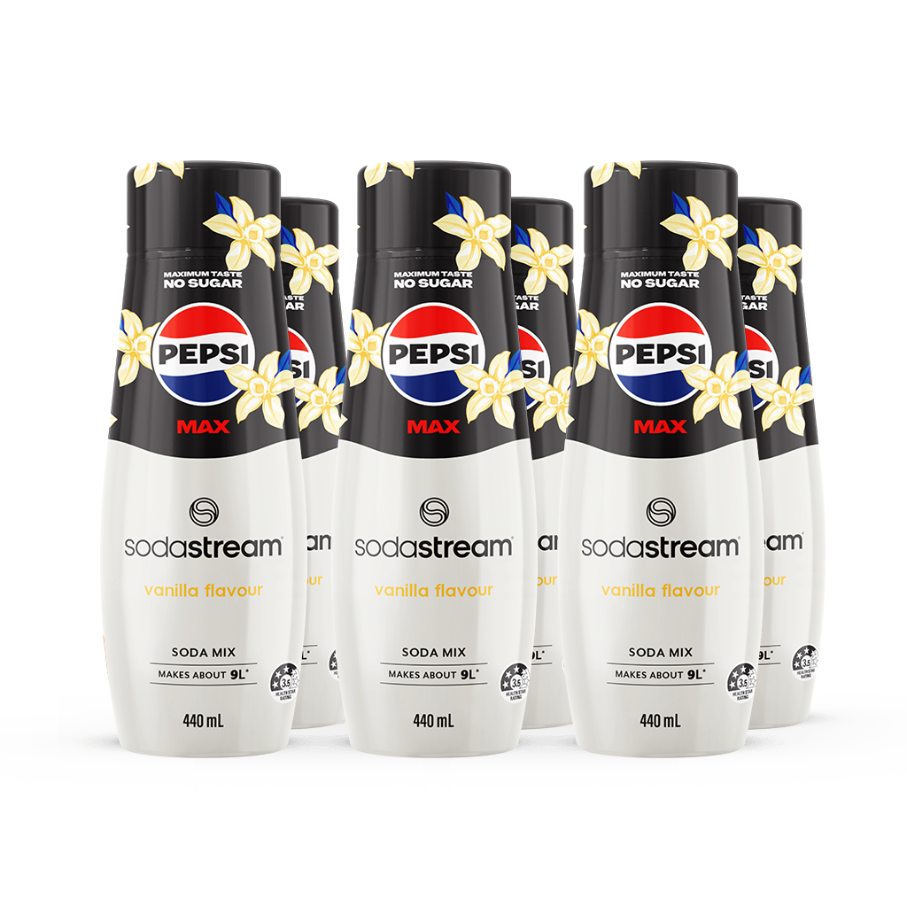 PEPSI MAX VANILLA 6 PACK sodastream