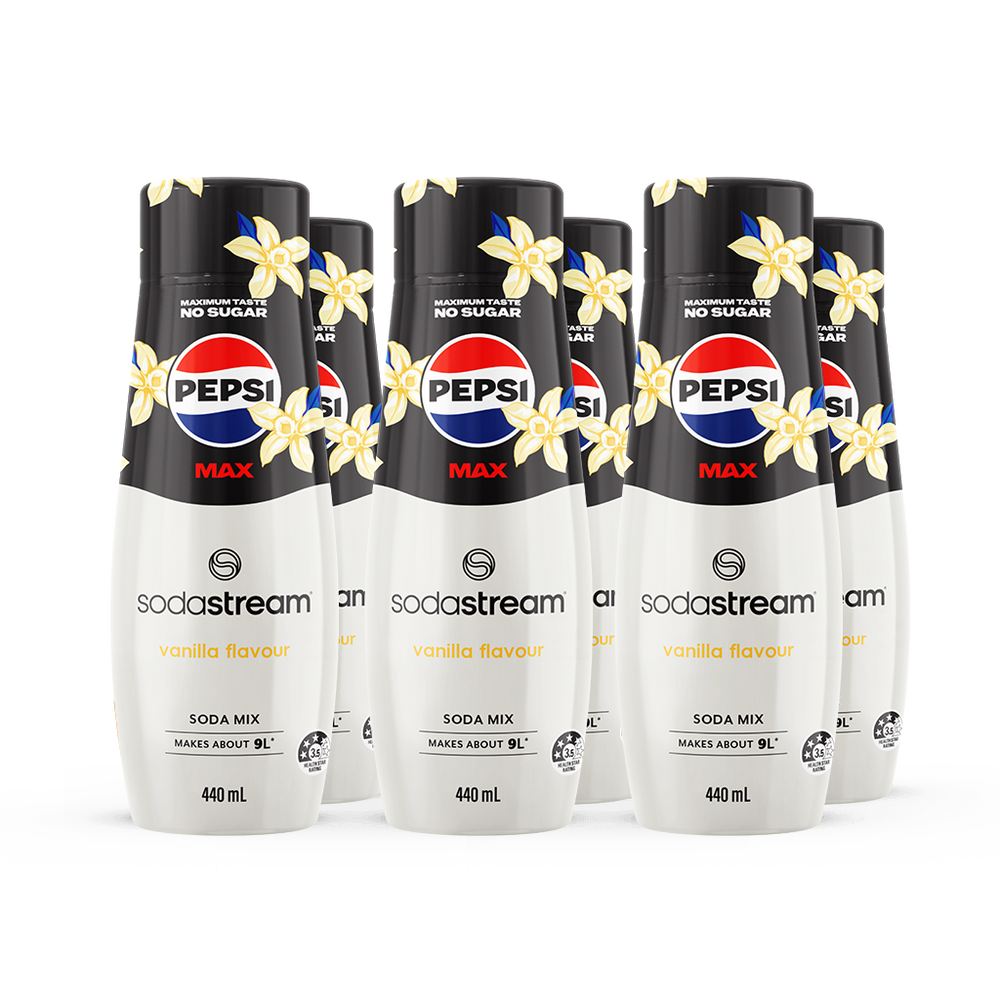 SodaStream PEPSI MAX VANILLA 6 PACK