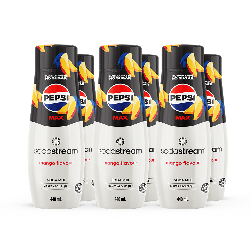 sodastream PEPSI MAX MANGO 6 PACK