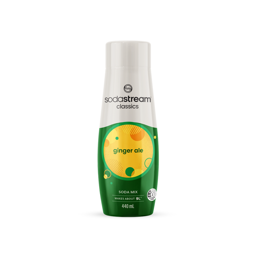 ginger ale syrup drink mix flavour