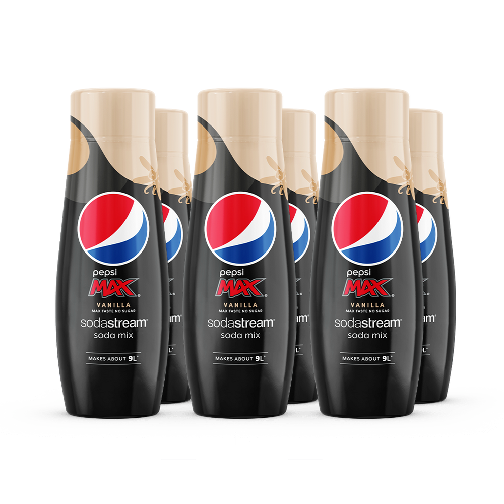 SodaStream PEPSI MAX VANILLA 6 PACK