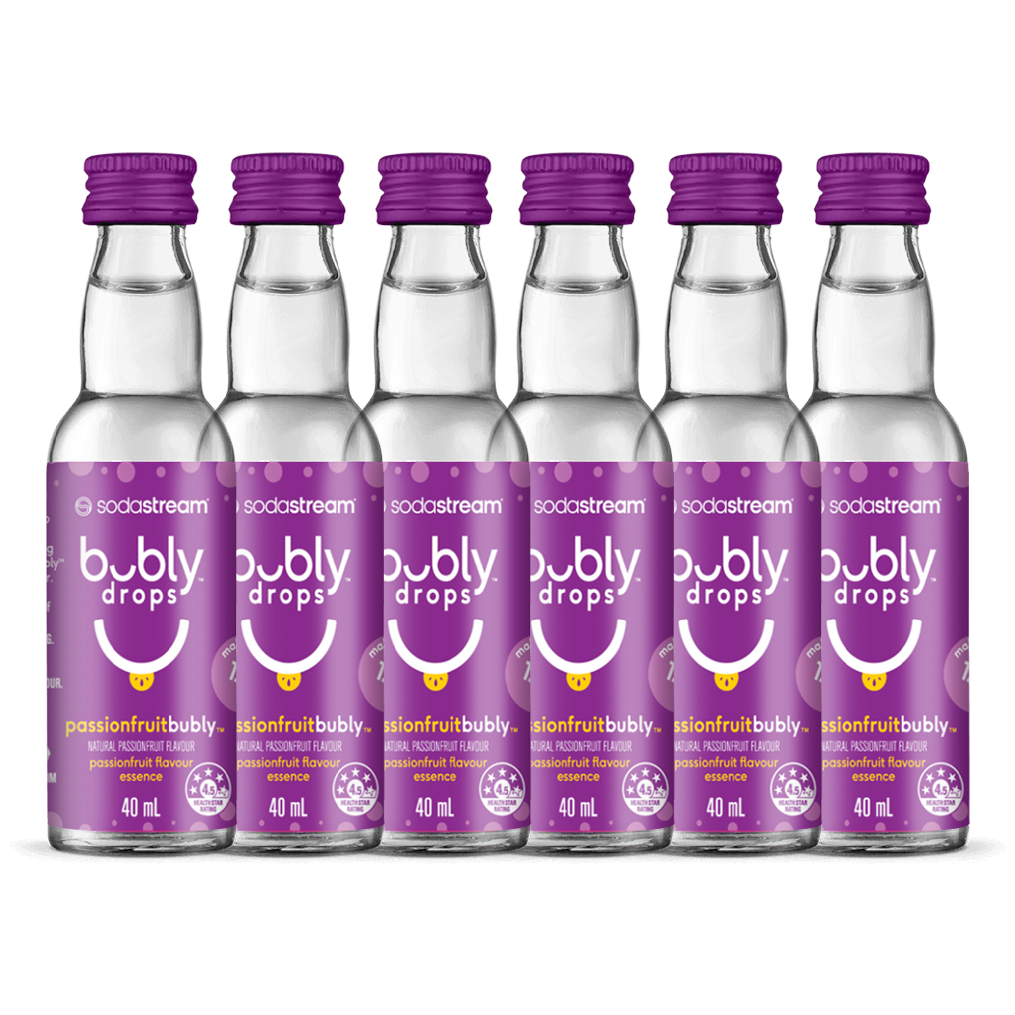 passionfruit bubly drops™ 6 Pack