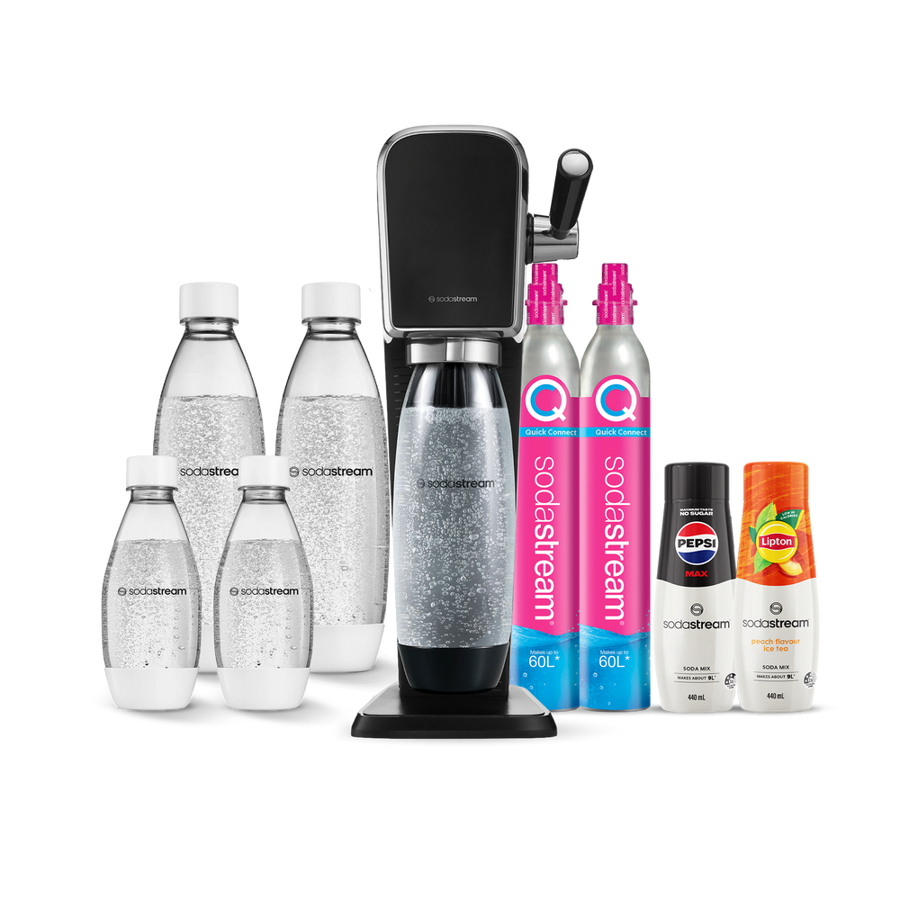 sodastream art black hydration pack