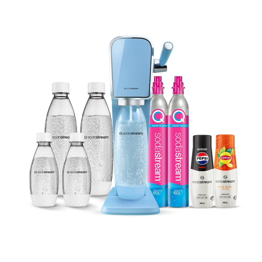 sodastream terra misty blue hydration pack