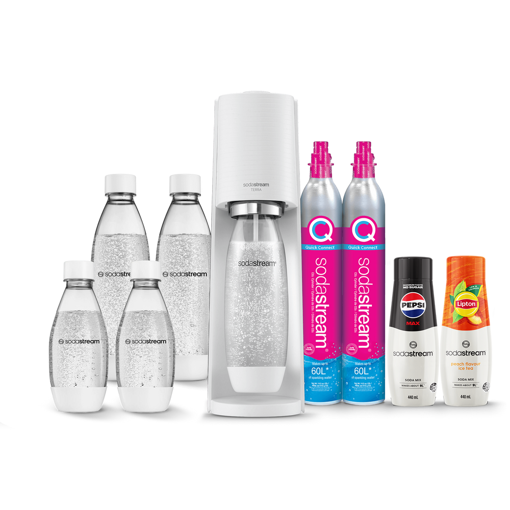 sodastream terra white hydration pack