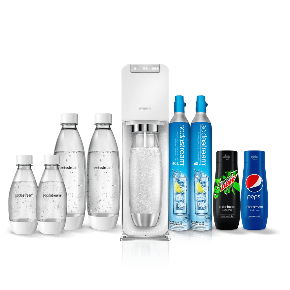 sodastream white power hydration pack