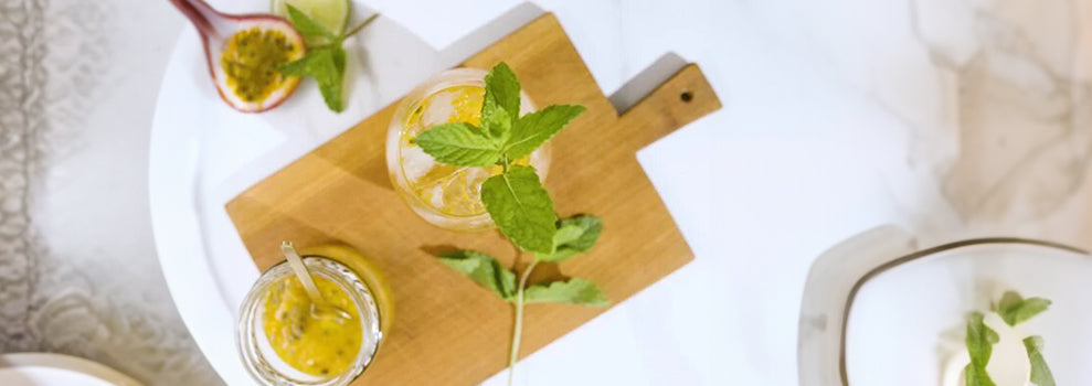 Lemon Lime Bitters & Passionfruit recipe