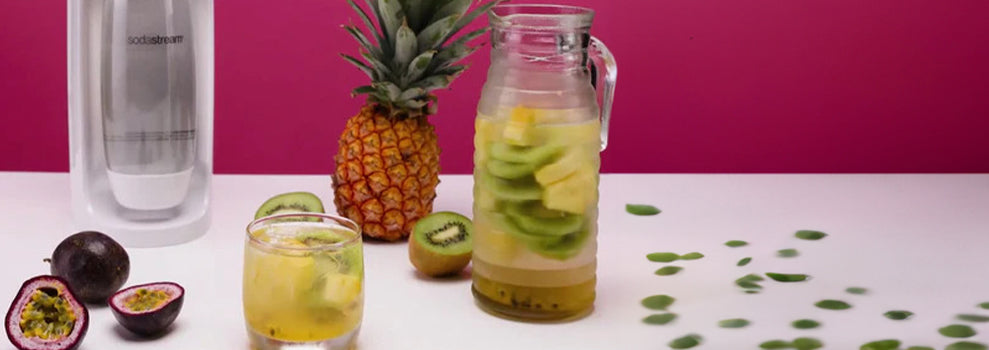 Fruit infused water - Mocktail Drink Recipe