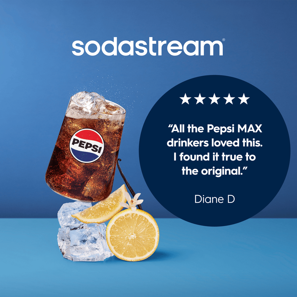 Sodastream Pepsi Max Sugar Free Soda Drink Mix 440 mL | Make Your Perfect Pepsi | Makes About 24 Cans* – 6