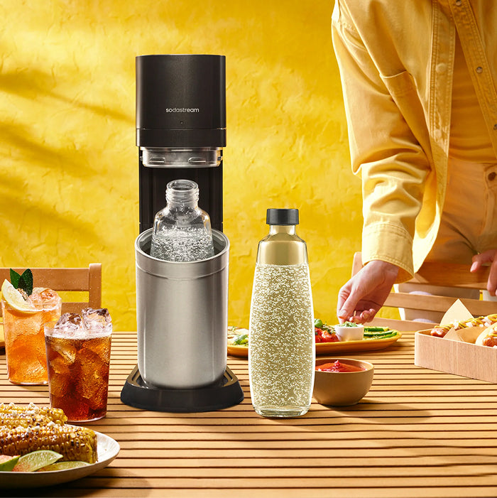 Sodastream glass carafe 1 litre replacement bottle for Sodastream DUO dishwasher safe