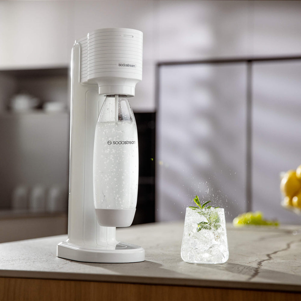 Gaia SodaStream Maker White with Raspberry & Blackberry Bubly Drops -  household items - by owner - housewares sale 