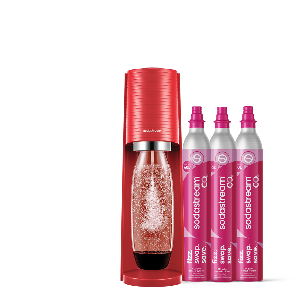 Sodastream TERRA - Sparkling Drinks In Seconds | Quick Connect CO2