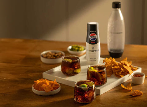 Rum and pepsi