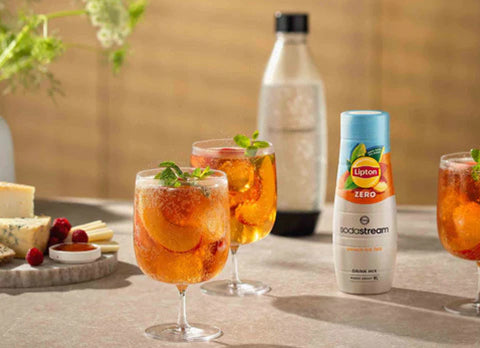 Peach iced tea