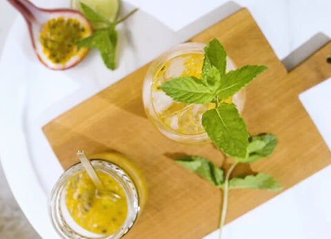 Lemon Lime Bitters & Passionfruit recipe