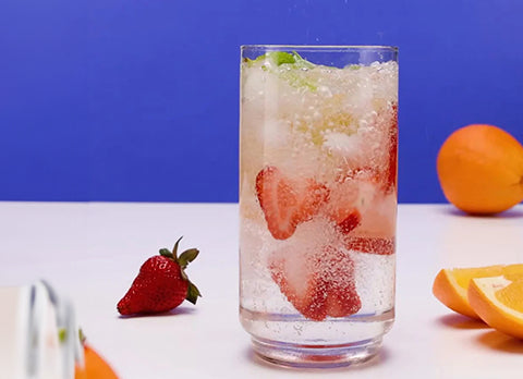 Orange, Strawberry & Mint Infusion