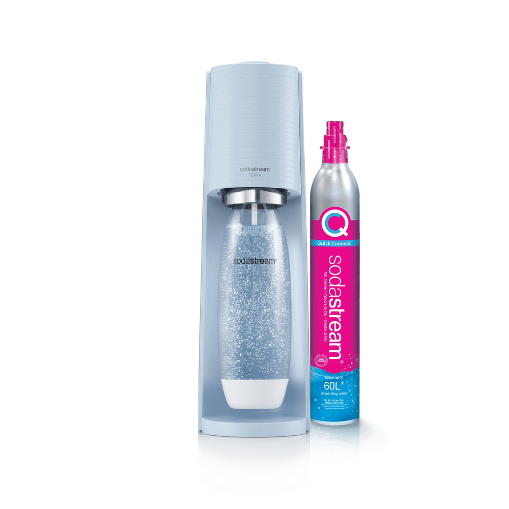 sodastream terra misty blue starter pack