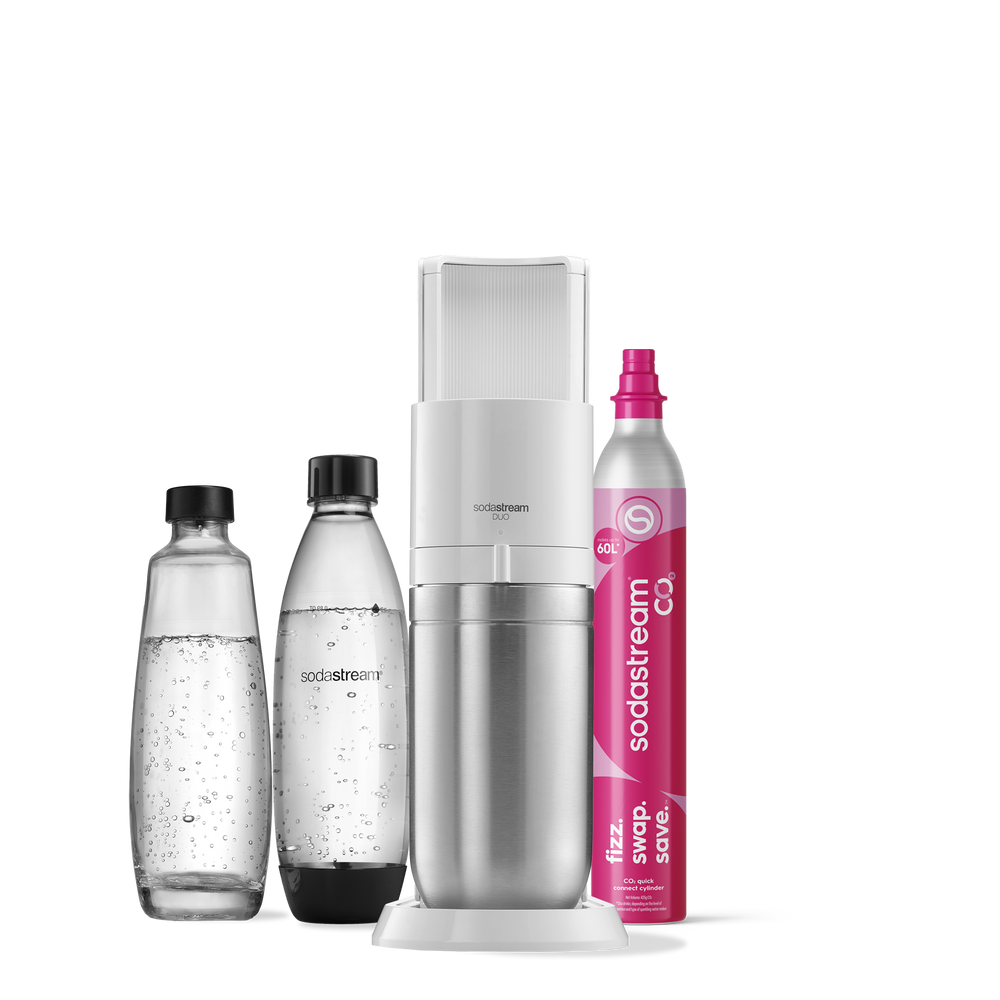 sodastream E-Duo Sparkling Water Maker Kit, Black