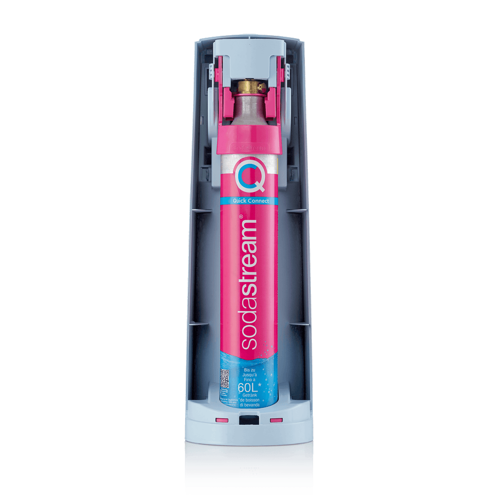 sodastream terra misty blue with quick connect cylinder