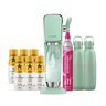 Sodastream ART™ sparkling drink maker with retro lever design and Quick Connect CO2