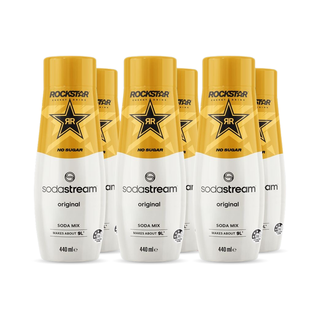 Rockstar Original Energy Drink No Sugar 6 Pack