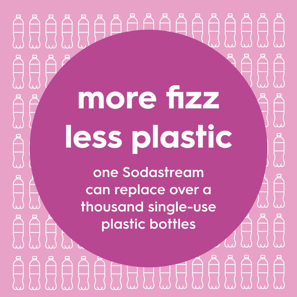 Sodastream Guava Fizz & Go® Stainless Steel Bottle 900ml | Insulated Sparkling Drink Bottle