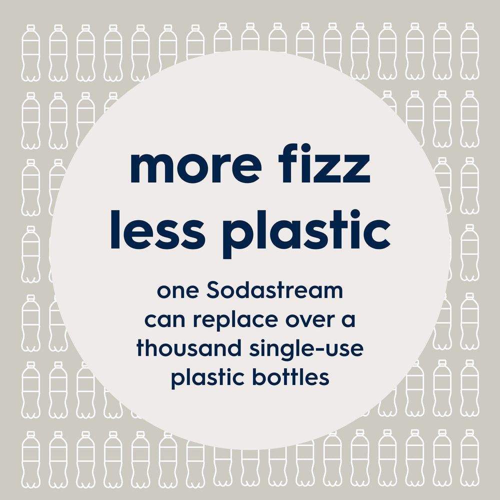 SodaStream Fizz & Go Sand Insulated Stainless Steel Sparkling Water Bottle 0.9L