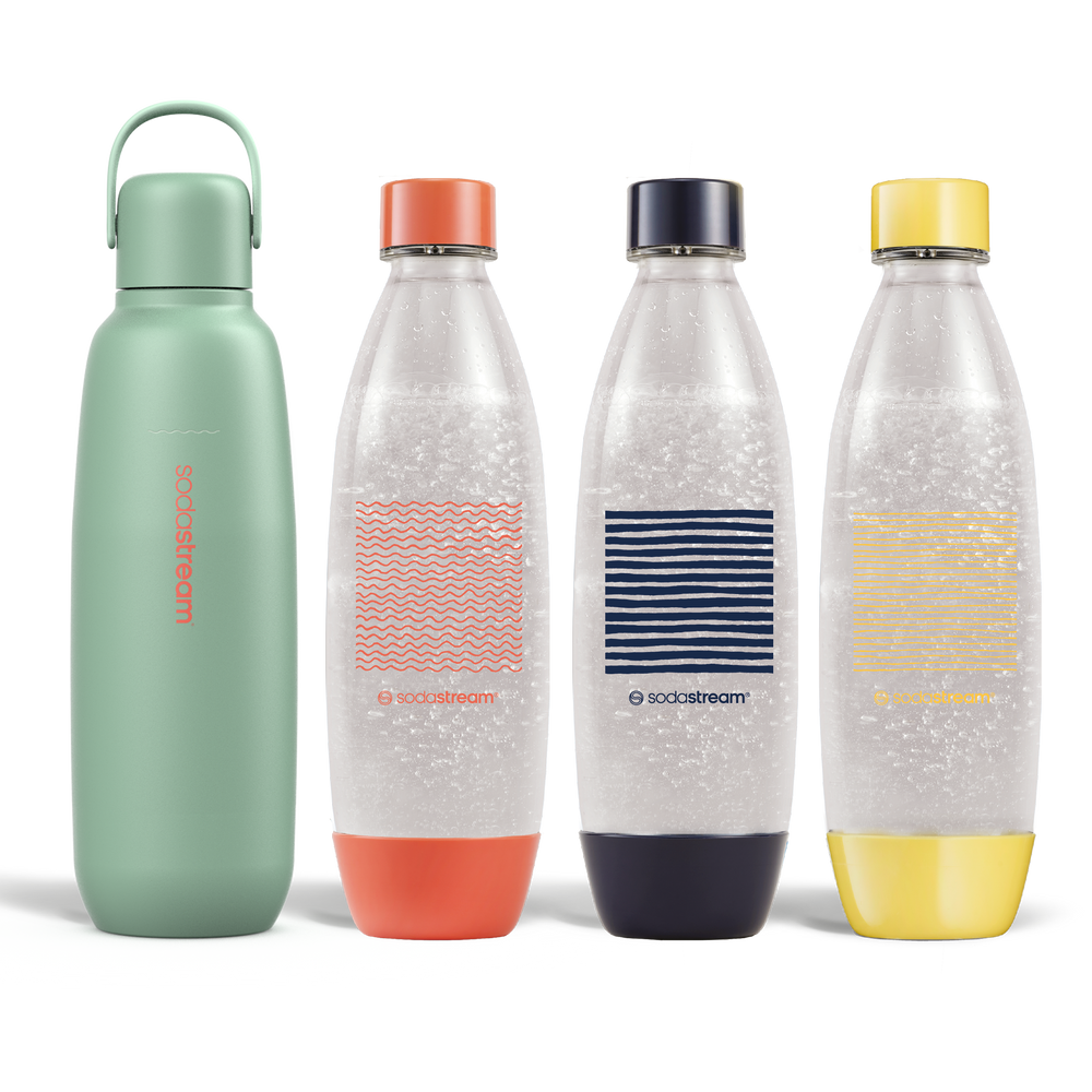 Carbonating Bottle Bundle: On the Go & at Home