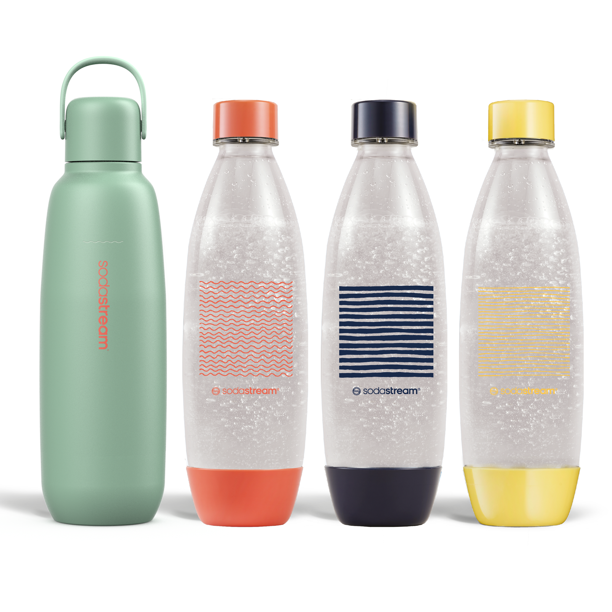 Carbonating Bottle Bundle: On the Go & at Home