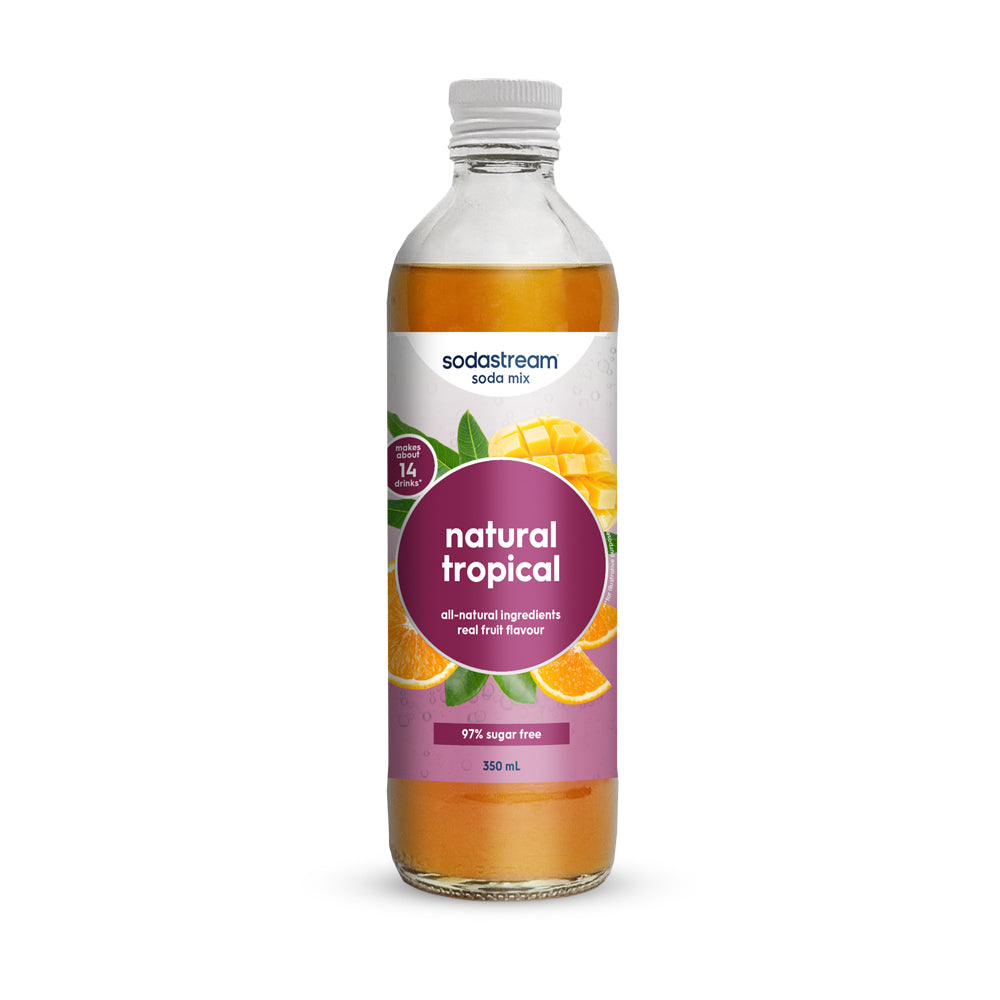 Sodastream natural tropical soda mix 350ml