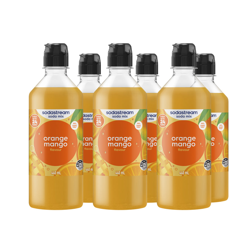 Classics Fruits Orange Mango 6 Pack sodastream